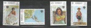 KIRIBATI - 1979 - Int. Year of the Child - Perf 4v Set - Mint Never Hinged