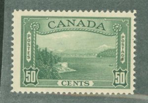 Canada #244 Unused Single