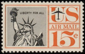 United States C58 - Mint-NH - 15c Statue of Liberty (1959) (cv $0.35)