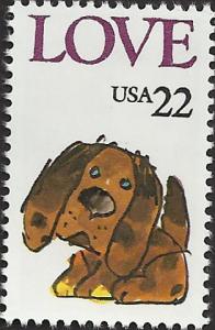 # 2202 MINT NEVER HINGED LOVE PUPPY