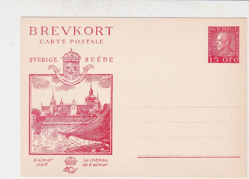 Sweden 1921 Mint Carte Postale Stamps Card Ref 34023