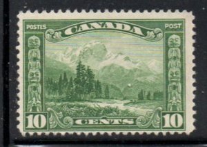 Canada  Sc 155 1928 10c Mt Hurd  stamp mint