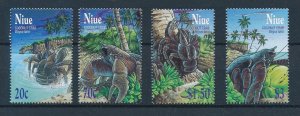 [112558] Niue 2001 Marine life crabs Coconut crab  MNH