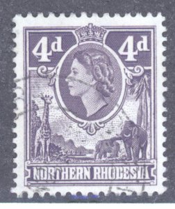 Northern Rhodesia, Scott #66, Used