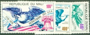 MALI C277-9 MNH CV $5.25 BIN $3.00