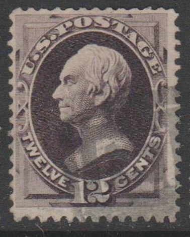 U.S. Scott #151 Clay Stamp - Used Single