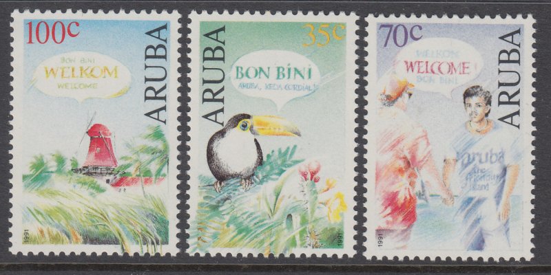 Aruba 75-77 MNH VF