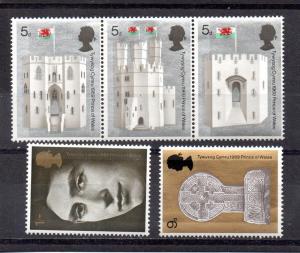 Great Britain 595-599 MNH