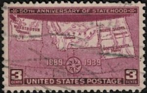 1939 United States Scott Catalog Number 858 Used