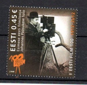 ESTONIA - 2012 - CENTENARY OF ESTONIAN FILM ART - CINEMA - MOVIES -