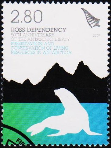 Ross Dependency. 2009 $2.80 Fine Used
