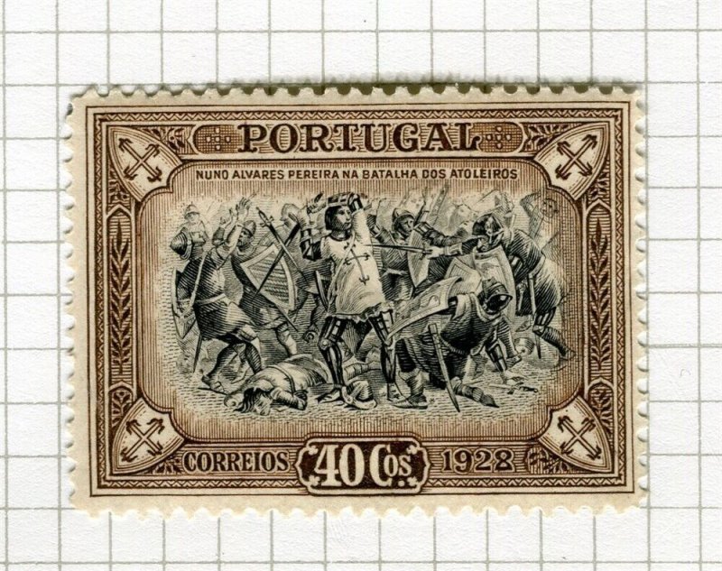 PORTUGAL; 1928 early Liberation issue fine Mint hinged 40c. value