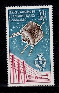 French Southern & Antarctic Territory Sc C8 NH - 1965 ITU Issue