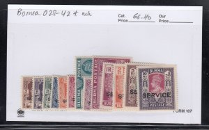 Burma 028-42 mint