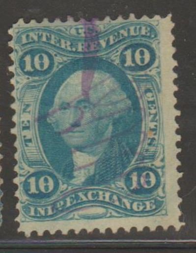 U.S. Scott #R36b-R36c Revenue Stamp - Used Set of 5 - IND