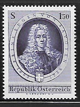 AUSTRIA 709 MNH PRINCE EUGENE