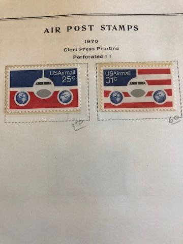 United States - Large group of Airmails - See scans and description