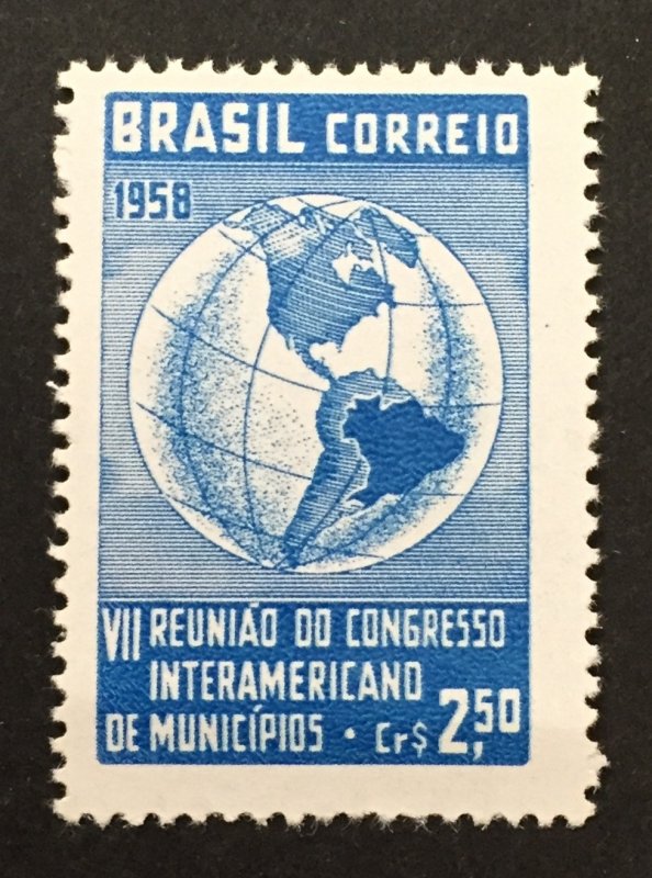 Brazil 1958 #884, Congress of Municipalities, MNH.