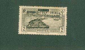 FRENCH EQUATORIAL AFRICA 2 MH BIN$ 1.00