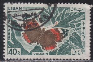 Lebanon C429 Red Admiral 1965