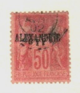 French Offices in Egypt: Alexandria Scott 12a Used [TH1061]