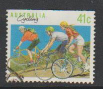 Australia SG 1180a  FU - from booklet top  imperf -  Aust...