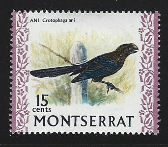 Montserrat  mint hinged SC  237a