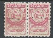 Pair 75 cent Florida Documentary Stamp Tax