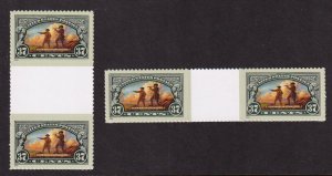 2004 Lewis & Clark Expedition 37c Sc 3854 press sheet gutter pairs horiz / vert