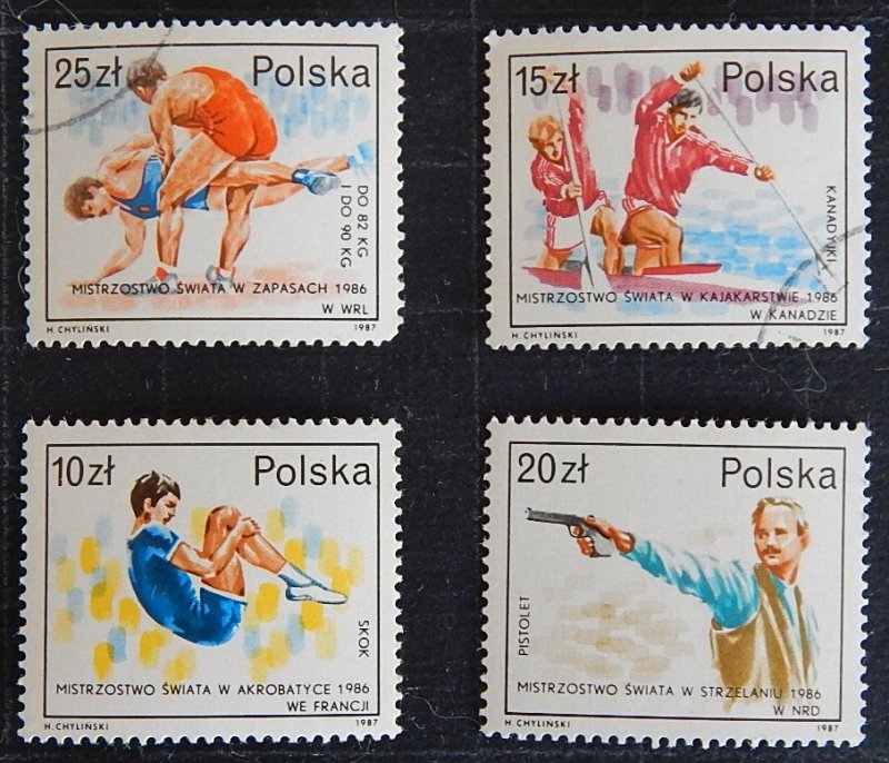 Poland, Sports, Olympic Games, 1986, №1179-T