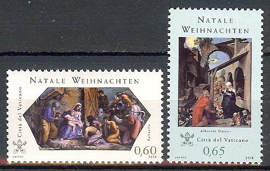 2008 - VATICAN - Scott #1399-1400 - MNH VF **