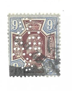 #136 British England Revenue Filler - CAT $70.00 - Stamp