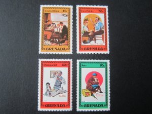 Grenada 1982 Sc 1098-1101 set MNH