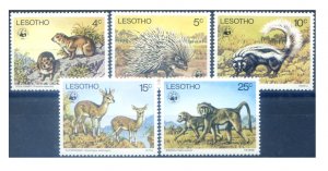 Lesotho. Wildlife. WWF 1977.