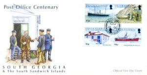 South Georgia. 2009 Post Office. FDC.