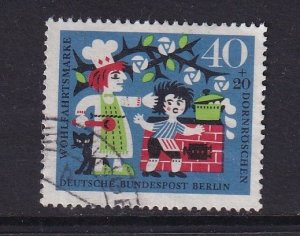 Germany  Berlin   #9NB28   used 1964  sleeping beauty 40pf