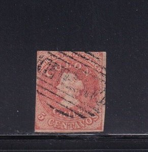 Chile Scott # 3 F-VF used neat cancel with nice color scv $ 75 ! see pic !