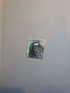 Stamps Belgium Scott #7 used