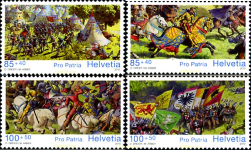 250172 MNH SUIZA 2010 PRO PATRIA