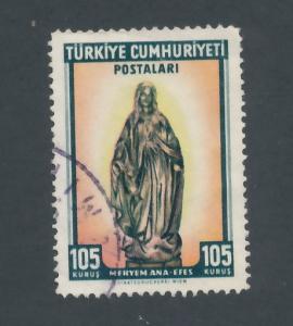 Turkey 1962 Scott 1559 used - 105k, Virgin Mary