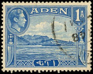 ADEN Sc 18 VF/USED - 1939 1a  Aden Harbor - Sound