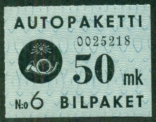 FINLAND #Q4, Mint Never Hinged, Scott $20.40