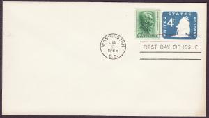 U549 Old Ironsides uncacheted FDC