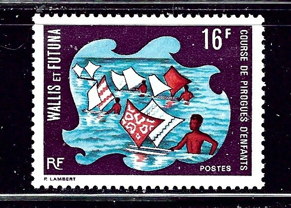 Wallis and Futuna 180 MH 1972 issue