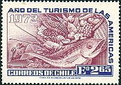 Chile 1972: Sc. # 431;  MNH Single Stamp