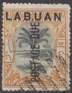 Labuan Scott #J2 1901 Used