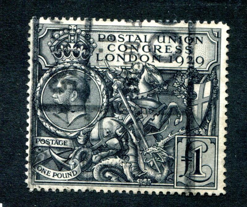 Great Britain #209 VFF Used # UPU # Legitimate Usage     ** Free shipping **