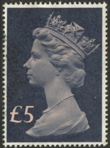 GREAT BRITAIN  Sc MH176 QEII Machin £51 Used VF, cv $4.00