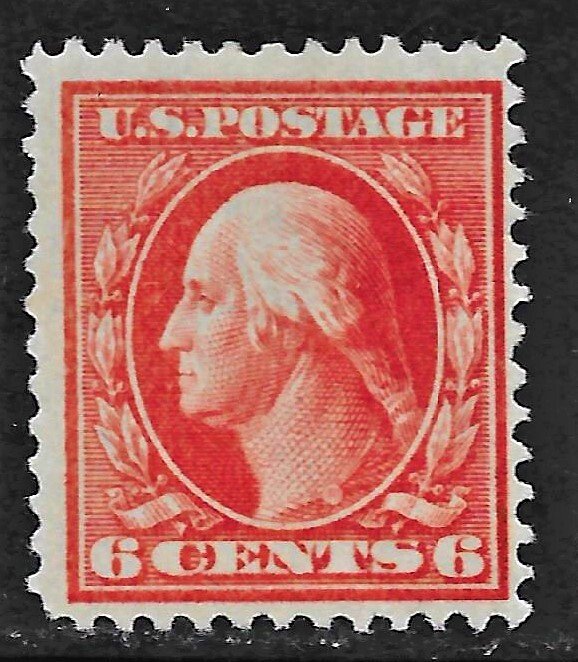 US 1909 Sc. #336 FVF LH, very light pencil mark on gum, Cat. Val. $62.50