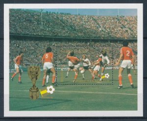 [112377] St. Lucia 1982 World Cup football soccer Spain Souvenir Sheet MNH